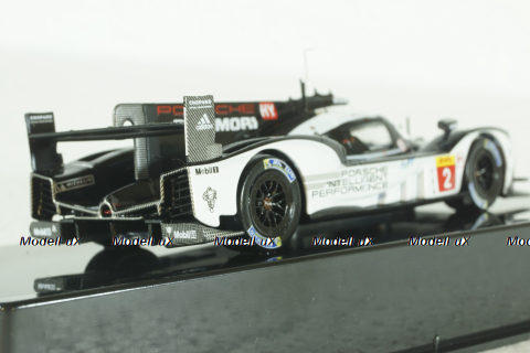 Porsche 919 Hybrid #2 WEC winner 2016 Dumas, Jani, Lieb, IXO 1:43