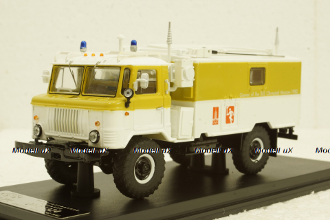 Газ-66 КШМ Р-142 Олимпиада 80 1980г, SSML021, SSM 1:43