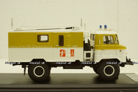 Газ-66 КШМ Р-142 Олимпиада 80 1980г, SSML021, SSM 1:43