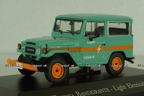 Toyota Land Cruiser BJ40 Bandeirante Light Eletricidade 1970, Altaya 1:43
