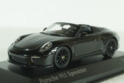 Porsche 911 (992) Speedster 2019, black, 410061134, Minichamps 1:43