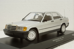 Mercedes 190E (W201) 1982 Silver, 155037004, Minichamps 1:18