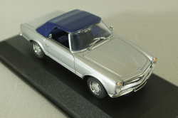 Mercedes 230 SL (W113) 1963, silver, B66040118, Minichamps 1:43