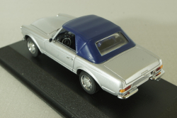 Mercedes 230 SL (W113) 1963, silver, B66040118, Minichamps 1:43