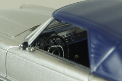 Mercedes 230 SL (W113) 1963, silver, B66040118, Minichamps 1:43