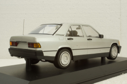 Mercedes 190E (W201) 1982 Silver, 155037004, Minichamps 1:18