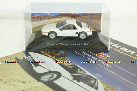 Pontiac Fiero (1986), American Cars №74, 1:43
