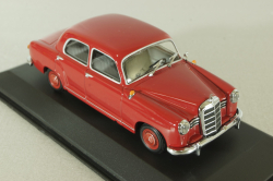 Mercedes 180 A Ponton (W180) 1956, 50 years Ponton 06 September 2003, red, B66040358, Minichamps 1:43