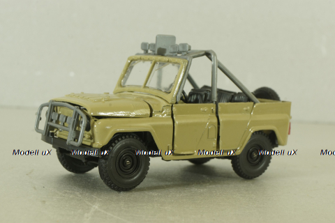 Уаз-469, Триал, бежевый, Агат 1:43