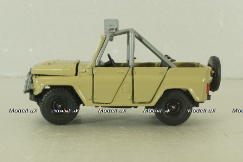 Уаз-469, Триал, бежевый, Агат 1:43