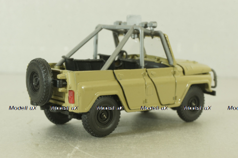 Уаз-469, Триал, бежевый, Агат 1:43