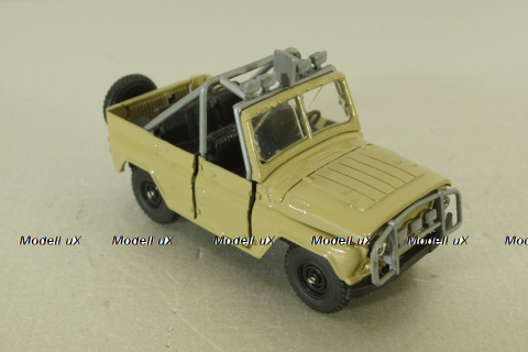 Уаз-469, Триал, бежевый, Агат 1:43