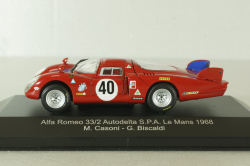 Alfa Romeo 33/2 #40 Le Mans 1968, red, TMC248, TOP Model 1:43