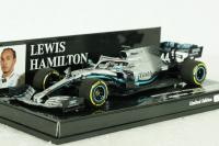 MERCEDES-AMG PETRONAS W10 EQ POWER, HAMILTON 1ST BAHRAIN GP 2019, 413190244, Minichamps 1:43