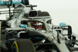 MERCEDES-AMG PETRONAS W10 EQ POWER, HAMILTON 1ST BAHRAIN GP 2019, 413190244, Minichamps 1:43