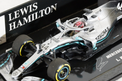 MERCEDES-AMG PETRONAS W10 EQ POWER, HAMILTON 1ST BAHRAIN GP 2019, 413190244, Minichamps 1:43