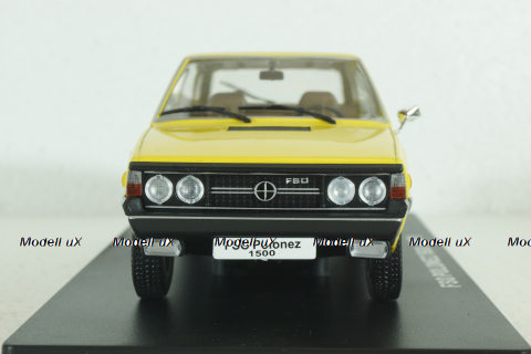 Polonez 1500, 1978, yellow, Hachette 1:24 Выпуск №35 С журналом!