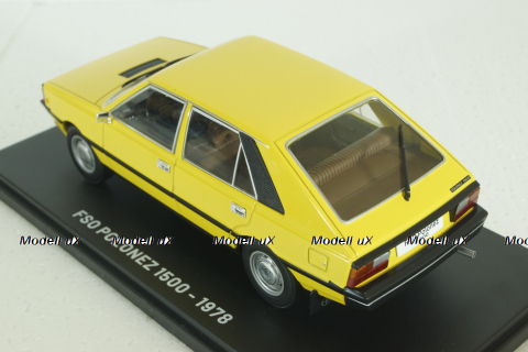 Polonez 1500, 1978, yellow, Hachette 1:24 Выпуск №35 С журналом!