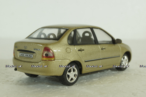 Ваз-2118, Калина, серый,  Cararama 1:43