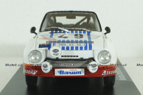 Skoda 130 RS #49, Rally Monte Carlo, 1977, Hachette 1:24 Выпуск №24 С журналом!
