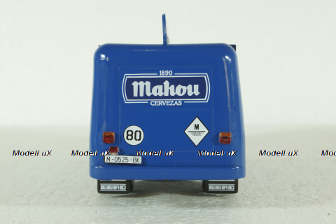Ebro E-95 Truck Portabottiglie Mahou 2-assi 1976, Camiones y Autobuses, Salvat 1:43