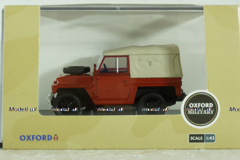 Land Rover Lightweight, red,  43LRL011, Oxford 1:43