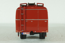 Borgward LF8 Truck 1958  Fire Engine, Camions de Pompiers, Hachette 1:43