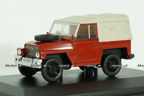Land Rover Lightweight, red,  43LRL011, Oxford 1:43