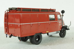 Borgward LF8 Truck 1958  Fire Engine, Camions de Pompiers, Hachette 1:43