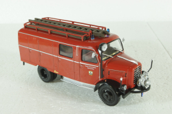 Borgward LF8 Truck 1958  Fire Engine, Camions de Pompiers, Hachette 1:43
