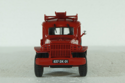 Dodge WC54 Truck Scala With Trailer 1949, Camions de Pompiers, Hachette 1:43
