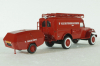 Dodge WC54 Truck Scala With Trailer 1949, Camions de Pompiers, Hachette 1:43