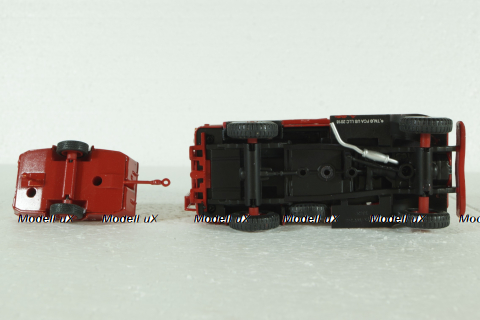 Dodge WC54 Truck Scala With Trailer 1949, Camions de Pompiers, Hachette 1:43