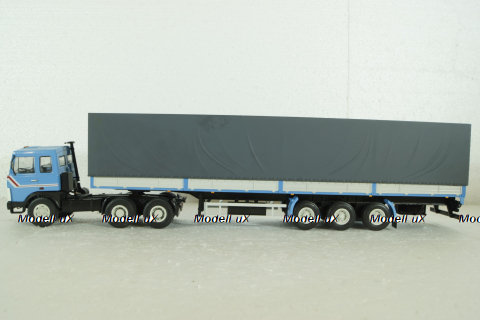 Маз-6422 с п/прицепом Маз-9758, 101579, Автоистория 1:43