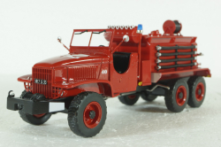 GMC CCKW 353 Tanker Truck 1960  Fire Engine, Camions de Pompiers, Hachette 1:43