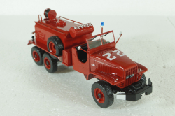 GMC CCKW 353 Tanker Truck 1960  Fire Engine, Camions de Pompiers, Hachette 1:43