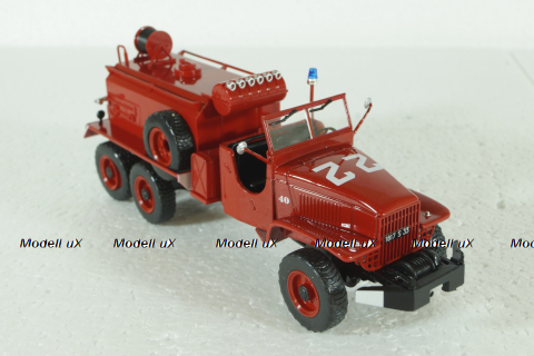 GMC CCKW 353 Tanker Truck 1960  Fire Engine, Camions de Pompiers, Hachette 1:43
