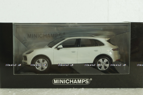 Porsche Cayenne, white, 2017, 410066302, Minichamps 1:43