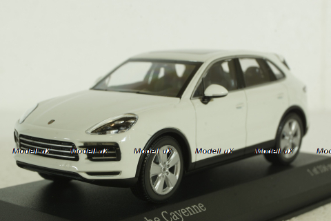 Porsche Cayenne, white, 2017, 410066302, Minichamps 1:43