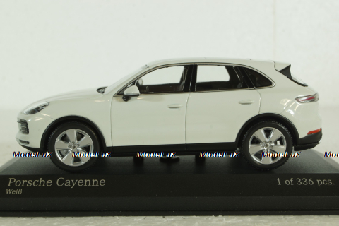 Porsche Cayenne, white, 2017, 410066302, Minichamps 1:43