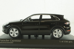 Porsche Cayenne, black metallic, 2017, 410066301, Minichamps 1:43