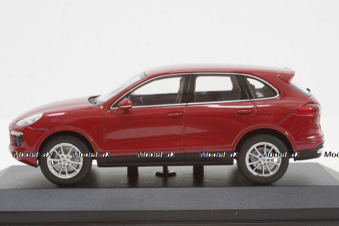 Porsche Cayenne 2014, red, 940063200, Maxichamps 1:43