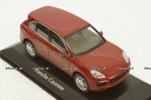 Porsche Cayenne 2014, red, 940063200, Maxichamps 1:43