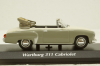 Wartburg A311 Cabriolet, 1958, grey/white, 940015930, Maxichamps 1:43