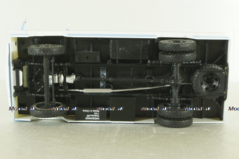 Уралец-66 белый/голубой, Наши Автобусы №67, Modimio 1:43