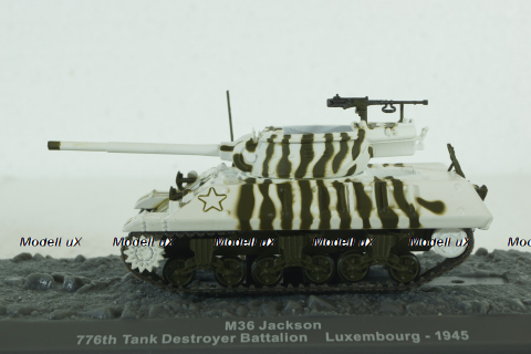 M36 Jackson, 776th Tank Destroyer Battalion, Luxembourg, 1945, Altaya 1:72