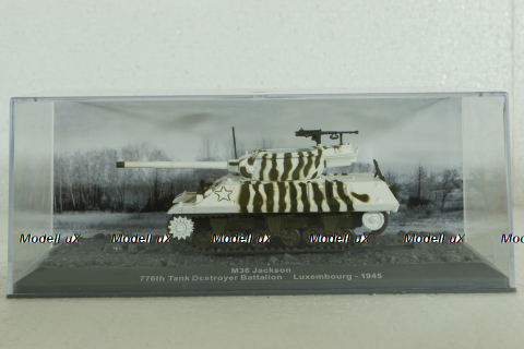 M36 Jackson, 776th Tank Destroyer Battalion, Luxembourg, 1945, Altaya 1:72