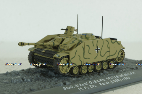 StuG. III Ausf.G (Sd.Kfz.142/1) StuG.Abt.911, Kursk (USSR) 1943, Altaya 1:72