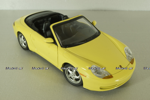 Porsche 911 (996) cabrio, yellow, 27906, UT Models 1:18