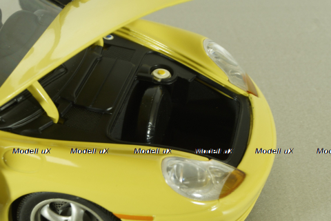 Porsche 911 (996) cabrio, yellow, 27906, UT Models 1:18